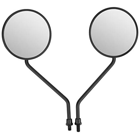 Bilinli 2pcs Universal Motorcycle Side Mirrors Cover