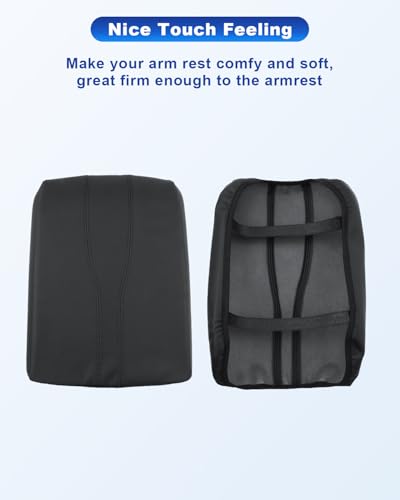 Image of CDEFG for 2024-2026 Chevy Traverse Center Console Cover for 2024 2025 2026 Chevrolet Traverse Accessories Armrest Cover Middle Console Pad Arm Rest Cushion Leather Cover