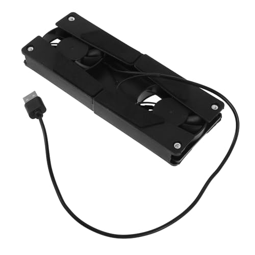 iplusmile Soporte de Enfriamiento Laptop Ventilador USB Desmontable Soporte Ordenador con Función de Refrigeración y Ergonómico