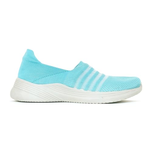 Image of Khadim's 6780146 Stylish Lightweight All-Day Comfort & Breathable Durable Fitness Slip-On Sports Shoes for Women