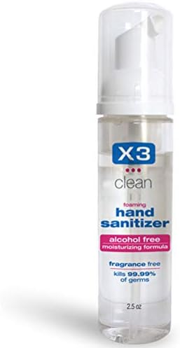 X3 Clean 2.5 oz, Pump Bottle, None 2.5 oz. 10002-1 Each