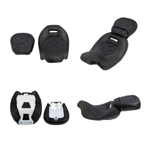 Asiento motocicleta para dos personas Touring Road King Electra Glide FLTRX 09-23 5