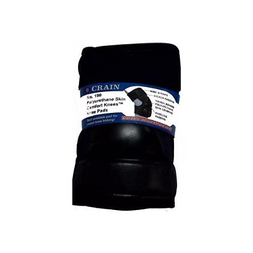 3 Pack of Crain 199 Polyurethane Skin Comfort Knee Pads