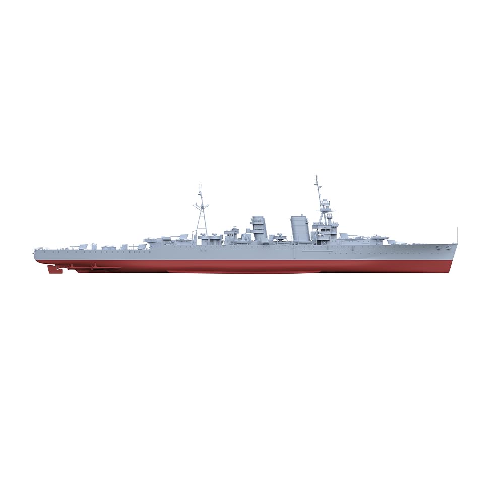 MRY-SFW SSC600561S 1/600 zestaw do budowy modelu wojskowego HMS Hawkins Cruiser 1942 pełny kadłub