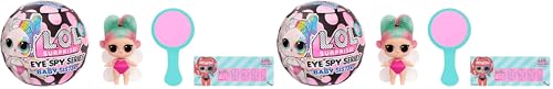 L.O.L. Surprise! Eye Spy Series Baby Sisters - Incluye 1 Muñeca, Embalaje Ciego, Función de Cambio de Color, Múltiples Sorpresas para Revelar, Incluye Moda y Accesorios, Colecciona Las 8 Muñecas