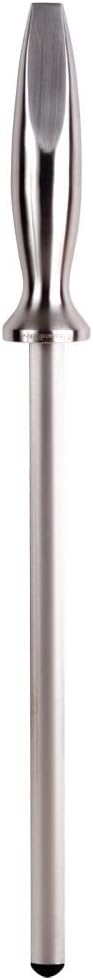 The Ultimate Edge 10-Inch Diamond Sharpening Steel with Stainless Steel Handle