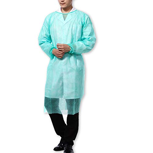 Suruc - Security Protection Clothes, Disposable Bandage Coveralls Surgical Gown, Dust-proof Isolation Clothes Labour Suit(Green)