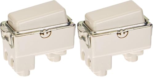 Serie Magic BTicino S5003F Serie Magic Deviatore 1 Modulo, 16A, Avorio (Confezione da 2)