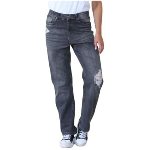 MYT High Waist Ripped Wide Leg Jeans Cover