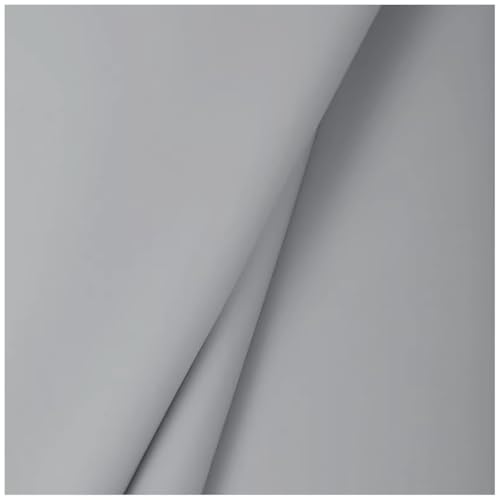 Tissu en similicuir couture ameublement gris pour rideau et nappe