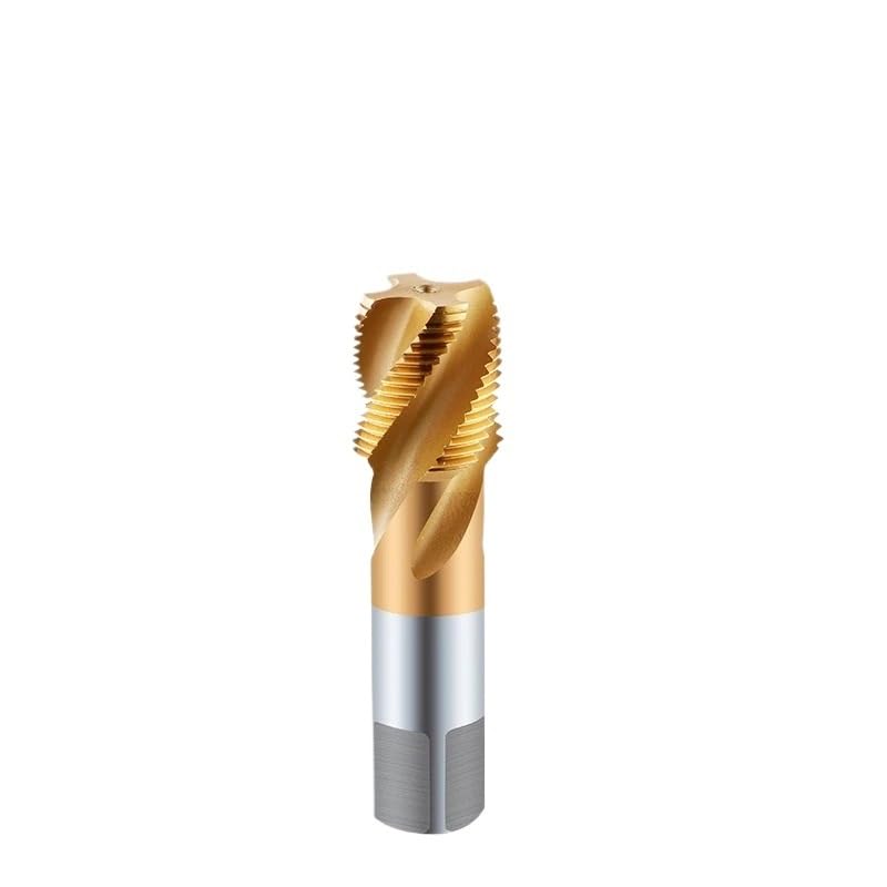 Macho de roscar for tubería G/ZG/RC/NPT/PT, 1/16-1 pulgada HSS CO M35, herramienta de roscado de flauta espiral for acero inoxidable(G1)