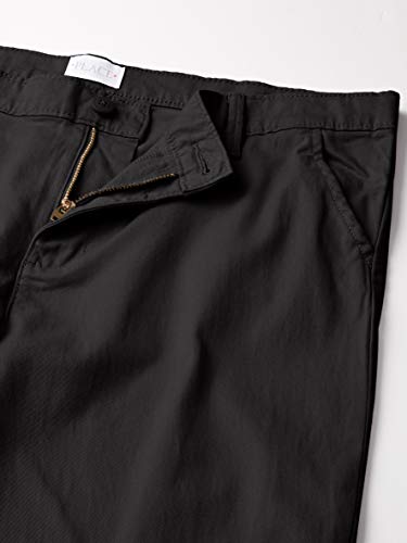 The Children's Place girls Uniform Skinny Chino Pants, Black, 18 US - image 3