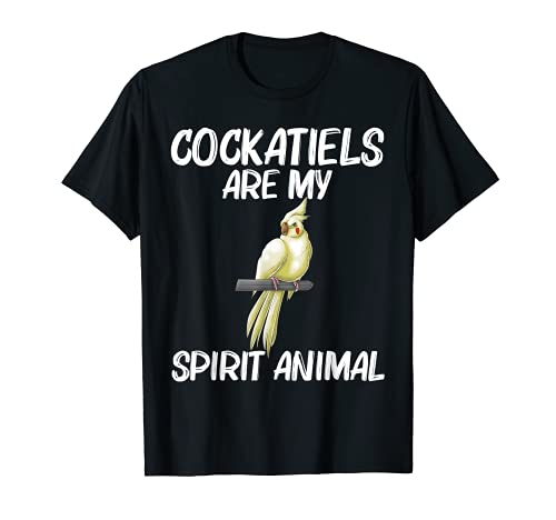 Funny Cockatiel Gift For Men Women Bird Parrot Lover Owner Camiseta