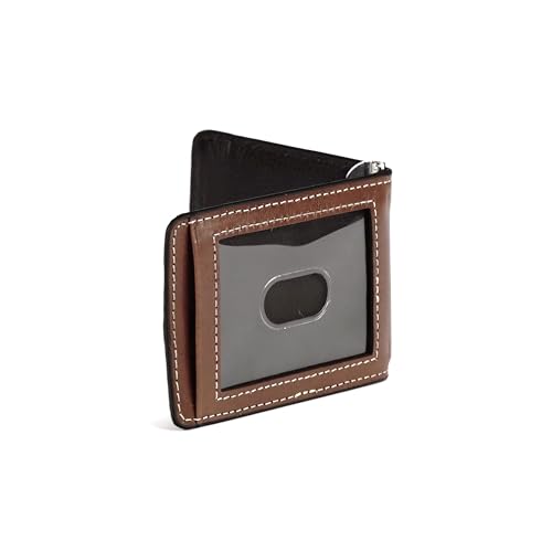 ARIAT Money Clip Sunburst Basketweave Brown3