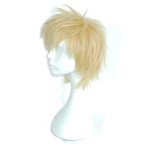 Persona 5 Ryuji Sakamoto Cosplay Wig Hair Role Play Halloween Christmas Costume Comic Convention Heat Resistant Synthetic Wigs+Wig Cap