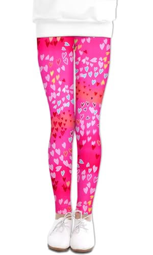 Image of LUOUSE Girls' Leggings Full Length Comfy Pants Trousers 4-13 Years