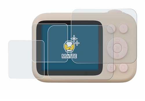 brotect 2-Pack Screen Protector Anti-Glare for SJCAM FunCam Plus Screen Protector Matte, Anti-Fingerprint Protection Film