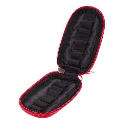 BAZEITFLOW 小型格精油装包 ボトルホルダー 厚手耐衝撃収納ケース 携帯用オイルオーガナイザー 軽量ポータブル精油ボトル収納バッグ