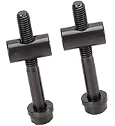 Alomejor Bike Seatpost Screw 2 PCS Titanium Bolts Bicycle SeatPost Fixed Bolt M5 40mm for Bicycle...