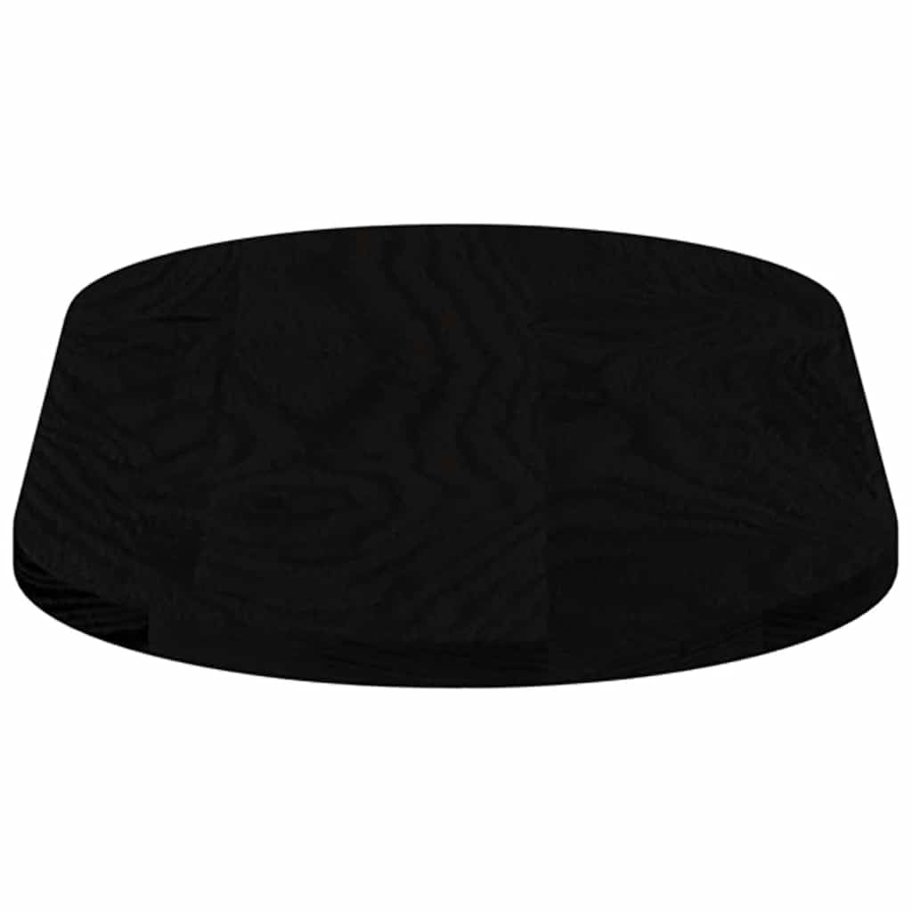 Générique Tischplatte aus massiver Eiche, oval, 80 x 40 x 2 cm, Tischplatte aus Holz, robust und vielseitig für Bass, Beistelltisch oder Bar, Arbeitsplatte, pflegeleicht, mit feuchtem Tuch