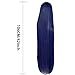 ANOGOL Hair Cap+ Blue Mix Pink Wig 105cm Long Straight Stocking Wigs for Girl with Bangs Costume for Women Synthetic Hair Wigs for Stocking Cosplay Halloween Wig Anime Party