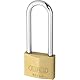 ABUS Vorhängeschloss Messing 65/30BH60 gl.-6304 - gleichschließend + hoher Bügel - Messing-Schlosskörper - gehärteter Stahlbügel - ABUS-Sicherheitslevel 4