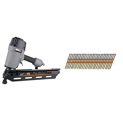 NuMax SFR2190 Pneumatic 21 Degree 3-1/2" Framing Nailer and B&C