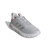 adidas Damen Cloudfoam Flex Elastic Laces Shoes, LGH solid Grey/Matte Silver/Clear pink, 37 1/3 EU – Ansicht 3