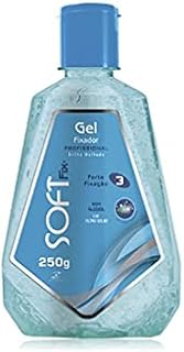 Gel Fixador Fliptop Azul, 250G, Softfix