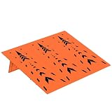 Foldable RC Jump Ramp, Takeoff Board Stunt Set for 1/12 1/14 1/16 1/18 1/24 Remote Control Cars, High-Strength Quick Assembly Foldable RC Jumping Ramp (Orange)