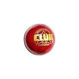 SS Unisex-Adult Cr.Balls0005 Cricket Ball, Red, Standard