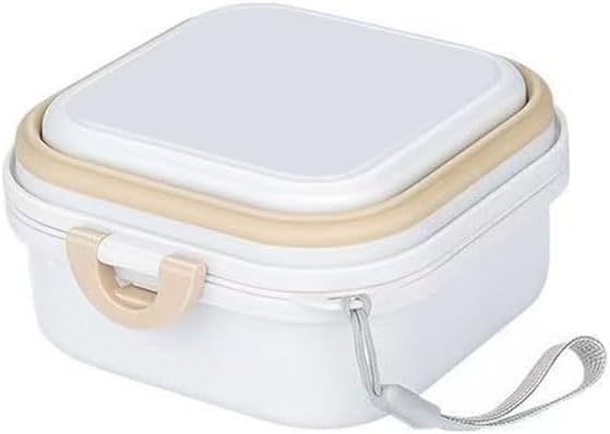 Portable Travel Folding Pet Food Bowl Designed for German Shepherd Dog- Double-Bowl Folding Silicone Feeder Set with Handle and Storage Box 3 L