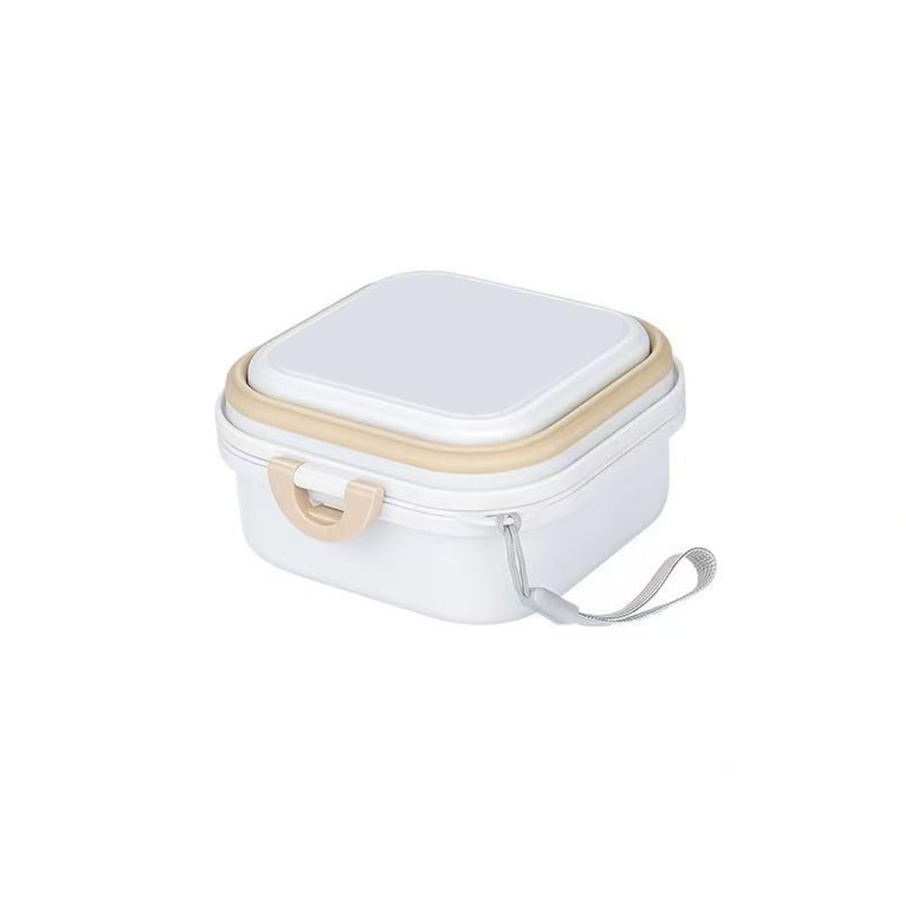 Ciotole da viaggio pieghevoli e portatili progettate per Belgian Malinois- Set di due ciotole pieghevoli in silicone con manico e contenitore, conformi agli standard di sicurezza alimentare. 3 L