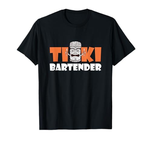 Tiki Bartender Tropical Drinks Tiki Bar Island Hawaii T-Shirt