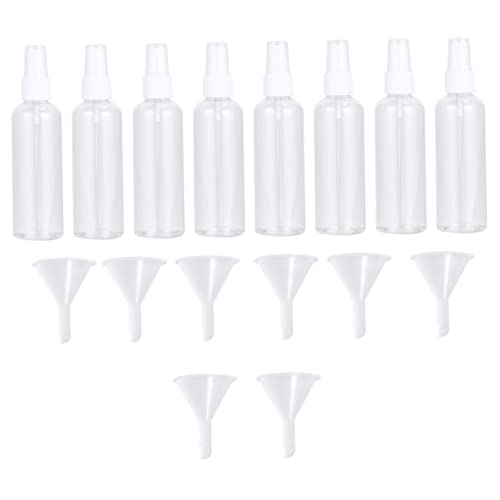 iplusmile Botellas de Spray Plásticas Rellenables con Embudos para Viaje y Diario Botellas y Reutilizables para Líquidos Cosméticos