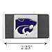NCAA Siskiyou Sports Mens Kansas State Wildcats Steel Money Clip One Size Team Color
