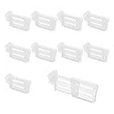 Ampiamente Utilizzati: questi divisori non sono adatti solo per organizzare spezie e utensili da cucina nel frigorifero, ma possono essere utilizzati anche in cassetti, scaffali, scatole portaoggetti, mobili da toeletta, uffici o altri luoghi con bordi sottili. Sono ideali per mantenere le cose in ordine.