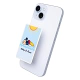 スマ冷え Premium ディズニー キャラクター 貼って剥がせる スマートフォン 冷却シート (ミッキーマウス/ホット)【 極薄 スマホ 冷却 シート -8.2℃ スマホ 冷やす 熱対策 高温 対策 バッテリーの熱劣化防止 動画視聴・ゲーム・ナビ利用などの急激な温度上昇をおさえる】