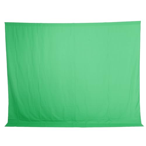 Kuuleyn Fondo de Pantalla Verde para fotografía, Fondo de Pantalla Verde, Hoja de Fondo de Pantalla Verde Virtual Grande de 3x2,5 m para transmisión de reuniones de fotografía