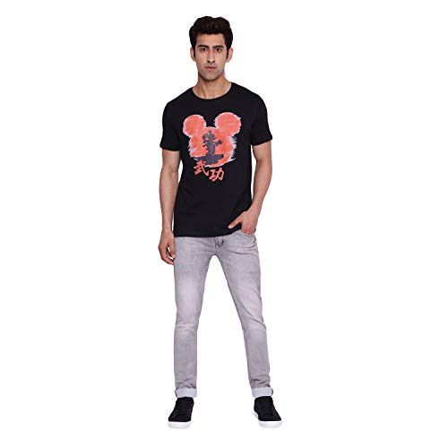Image of Men's Regular Fit Round Neck Short Sleeves Knitted T-Shirt