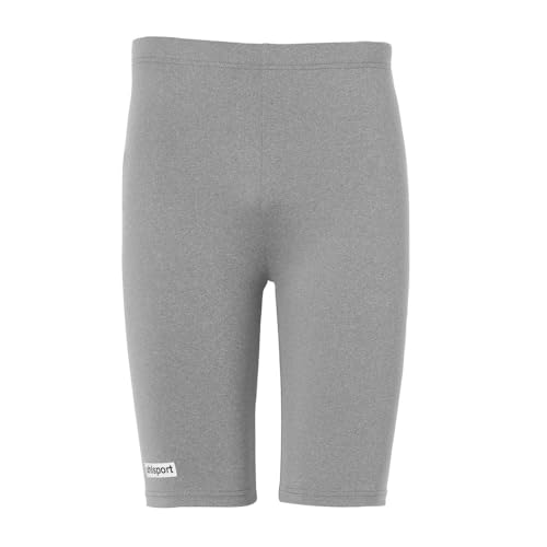 UHLSPORT - DISTINCTION COLORS TIGHTS - Short de Football - Matière Légère - Coupe Moulante - gris foncé chiné - FR : S (Taille Fabricant : S)