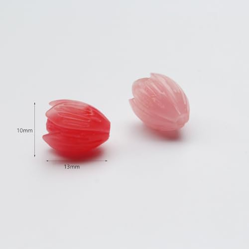 Perles de jasmin de corail rose fabrication de bijoux raffinés