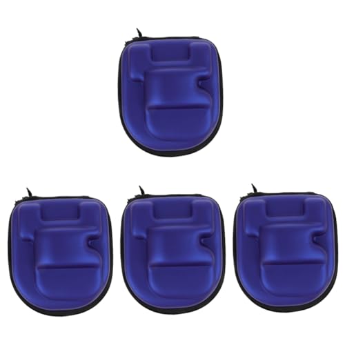 Mikikit 4pcs Fishing Reel Case Protective Reel Bag for Baitcasting Compact Storage for Safe Carry