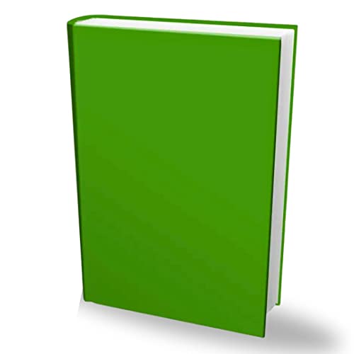 Book Sox Stretchable Book Cover: Jumbo Solid Green. Fits Most Hardcover Textbooks up to 9