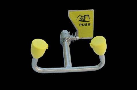 Emergency Eyewash Wall-Mounted Face Washer Station Traditional Series Faucet Mounted Eyewash Station for Personal Use