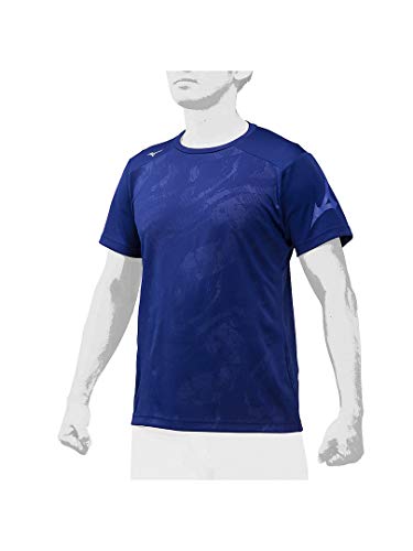 MIZUNO(ミズノ) 野球 ウェア グラフィックTシャツ 12JA0T59 パステルネイビー S
