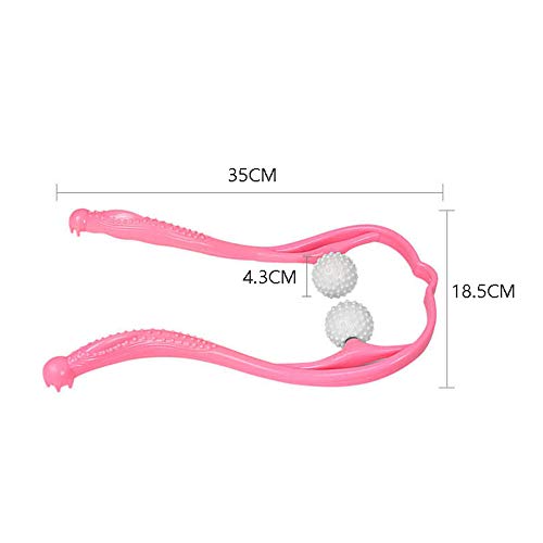 Handmatige Cervicale Nekmassageapparaten Nek- en schouderpijn te Verlichten Massager , Draagbaar en Lichtgewicht, Blauw - Image 3