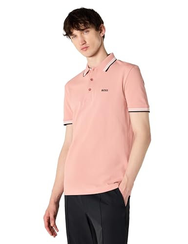 Image of BOSS Mens Paddy Short Sleeve Polo Shirt