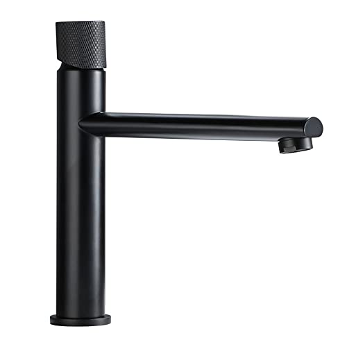 Robinet de lavabo en laiton moleté MOCHAMIK mitigeur brossé haut de gamme
