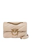 CN Pinko Borsa love puff mini tracolla maxi trapuntatura 100039 A0F2 C50Q beige